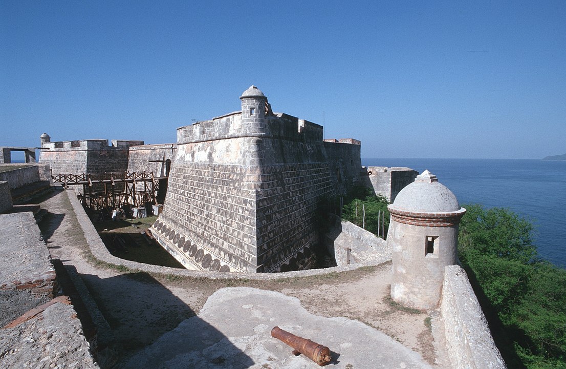 The Castillo de San Pedro de la Roca is a fortress in Santiago de Cuba