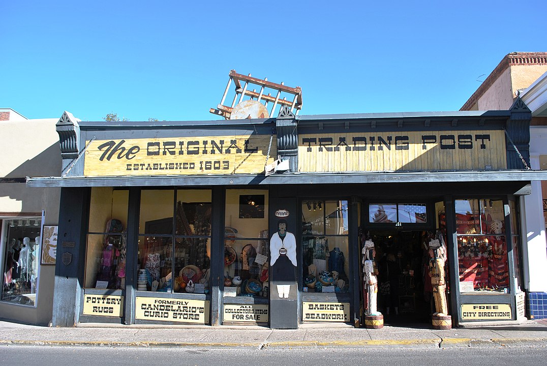 The trading post established in 1603