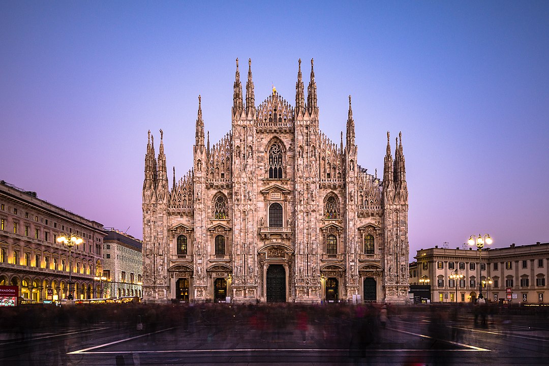Milan Cathedral is the largest Gothic cathedral in the world.