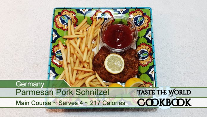 Parmesan and Herb Pork Schnitzel Recipe Card