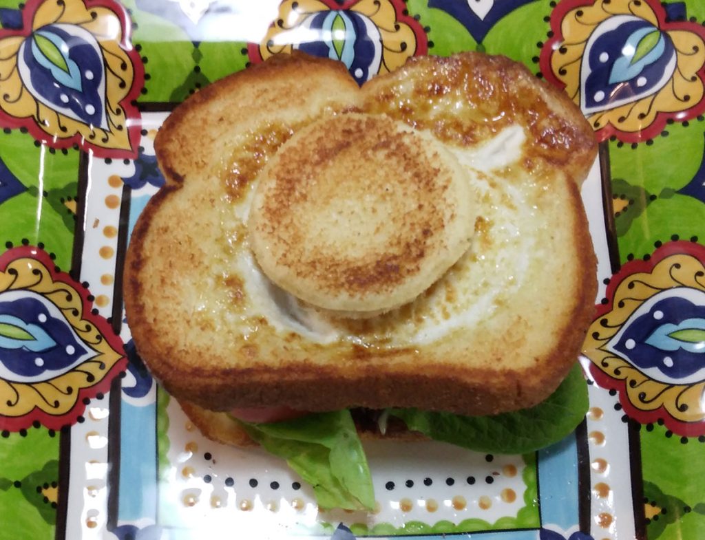 Egg-in-a-Hole BLT