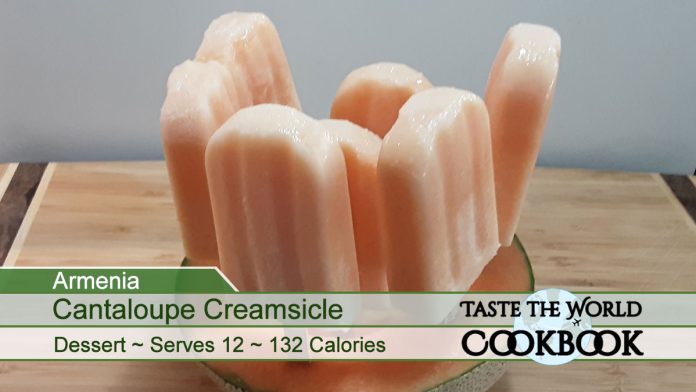Cantaloupe Creamsicle