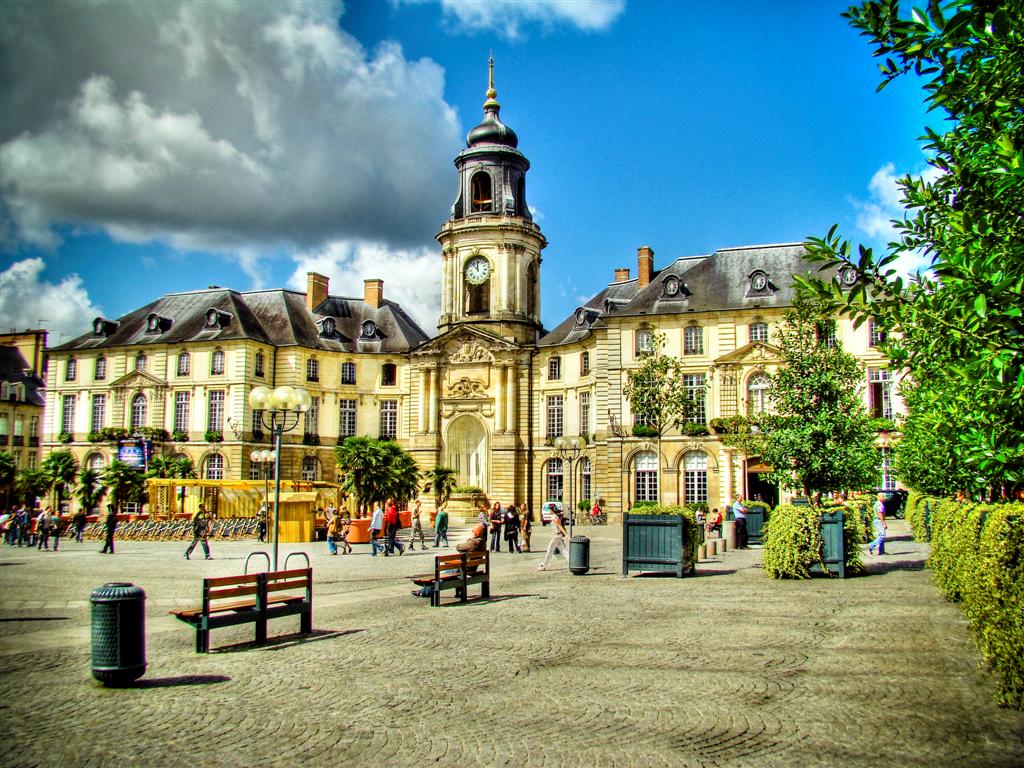 Place de la Mairie, Rennes, France