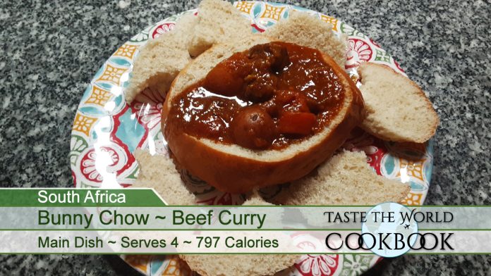 Bunny Chow - Beef Curry