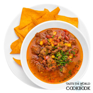 Bowl of Hearty Chili Con Carne